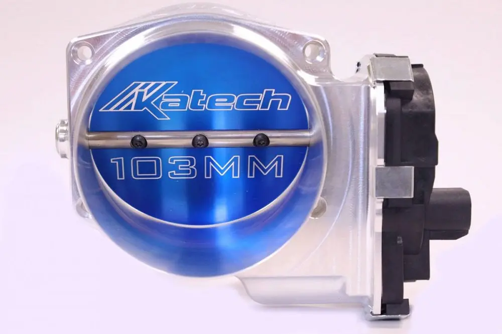 Katech Ls 103Mm Throttle Body| Color: Clear Anodize 1