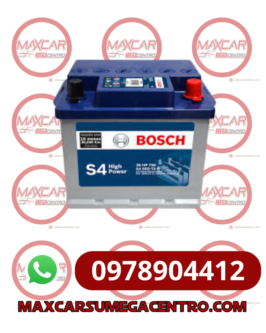 Bat.36Hps4 Bateria Bosch (603632) 1