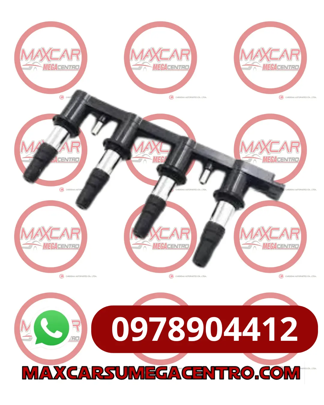 Bob.Gn10234 Bobina Encendido Misuki 96476979 Cruze 1.8 C/Base (55570160) 1
