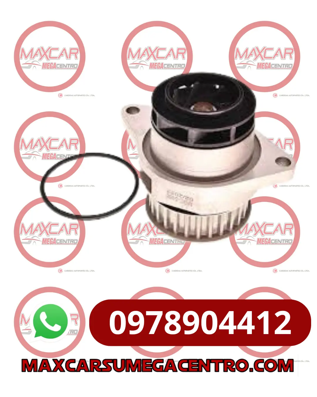 Boa.030121028S Bomba Agua Indisa E452009 Vw Fox 07-13 Golf 1.6 8V Polo 1.6 Gol 1.6 07-16 1