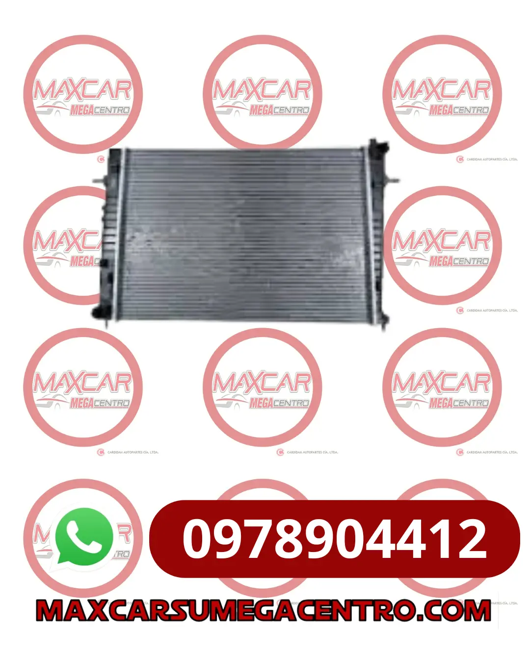 Rad.12104 Radiador Polar Corolla 1.6 98-08 1