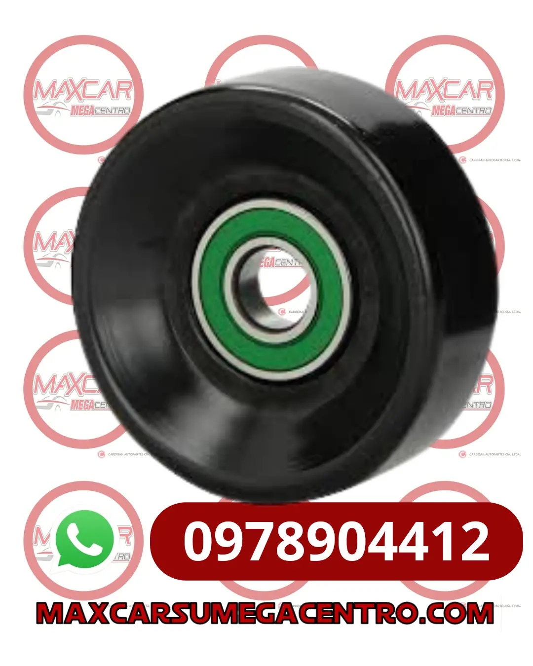 R.89006 Polea Rmc Blazer 4.3L 96-05 Trail Blazer Dmax 2.4L 2015- (90X30x17) 1