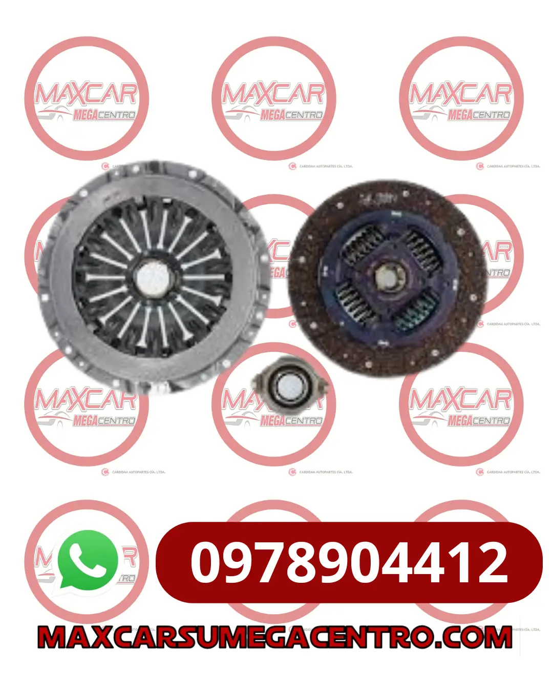 Ke.Hdk087b Kit Embrague Valeo Carens 2.0 04/- 1