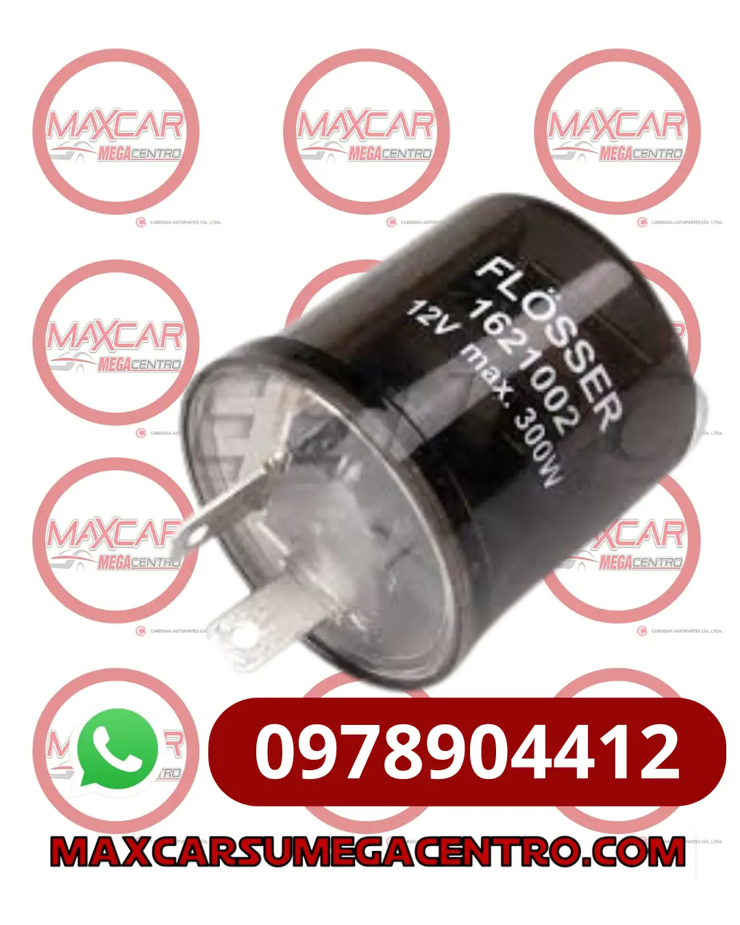 Fla.1621002 Flasher Flosher 12V 2P 1