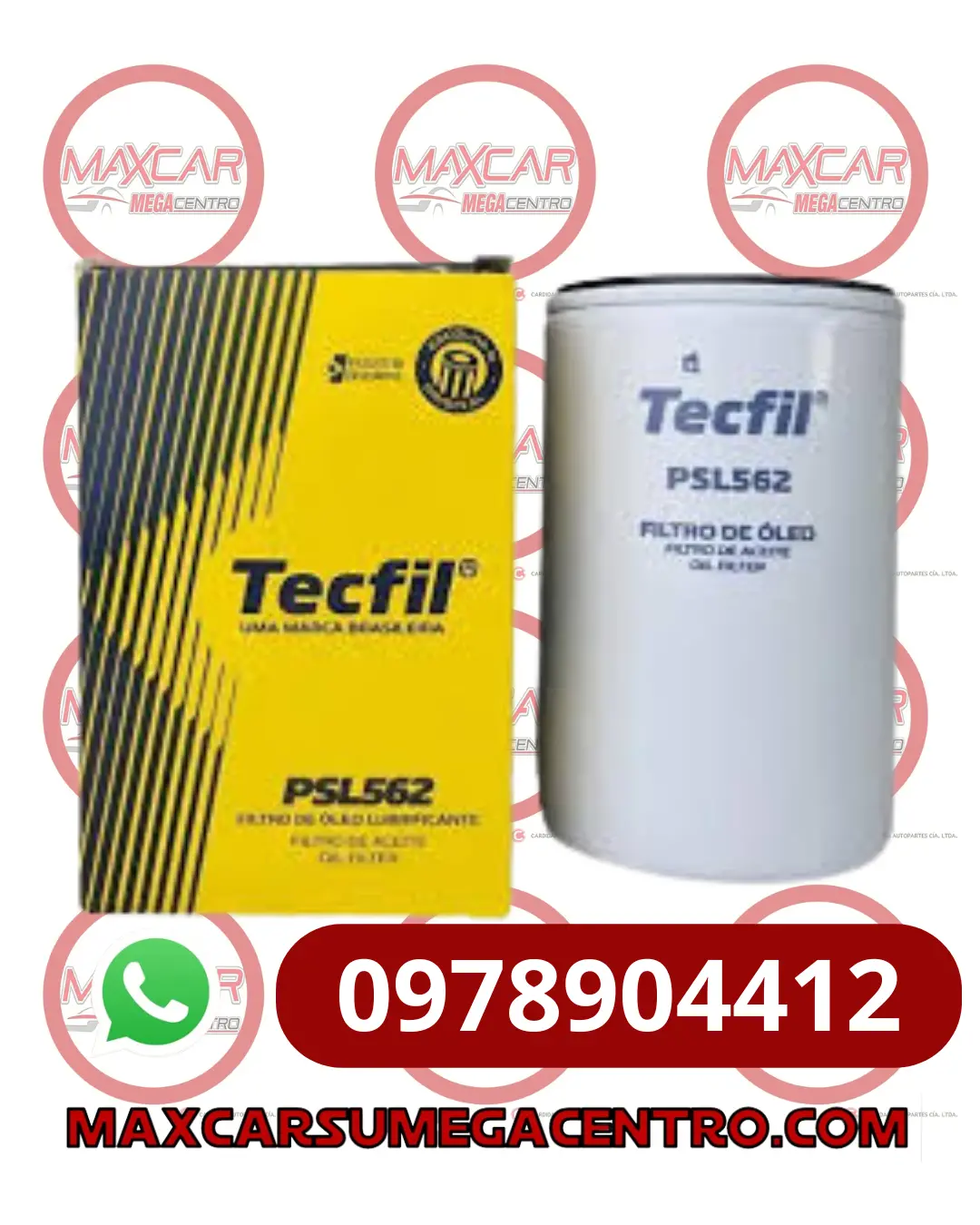 F.Ao2870 Filtro Aceite Tecfil Psl562 Vw Maxus 1