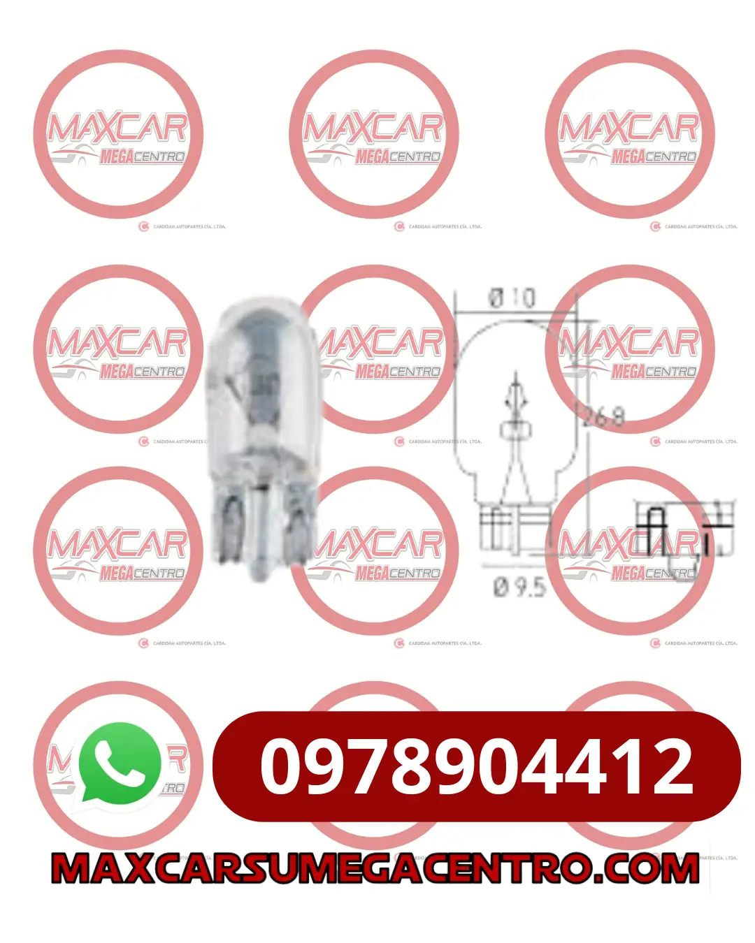 Far.T10 Foco Uña 12V 158 1