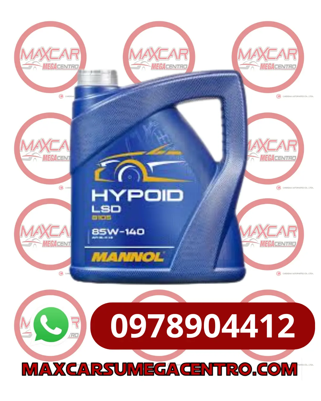 L.85W140 Mannol Hypoid Galon 85W140 Gl5 Ls Mn8105 1