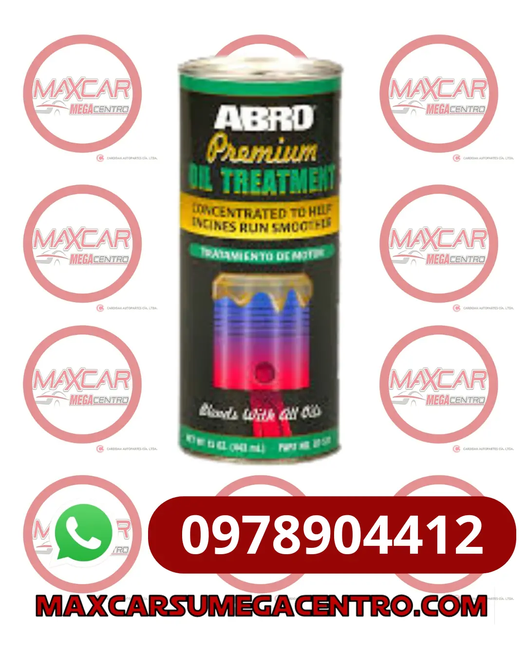 Ad.Tra Abro Tratamiento Motor Aceite Premium 15Onz Ot511 1