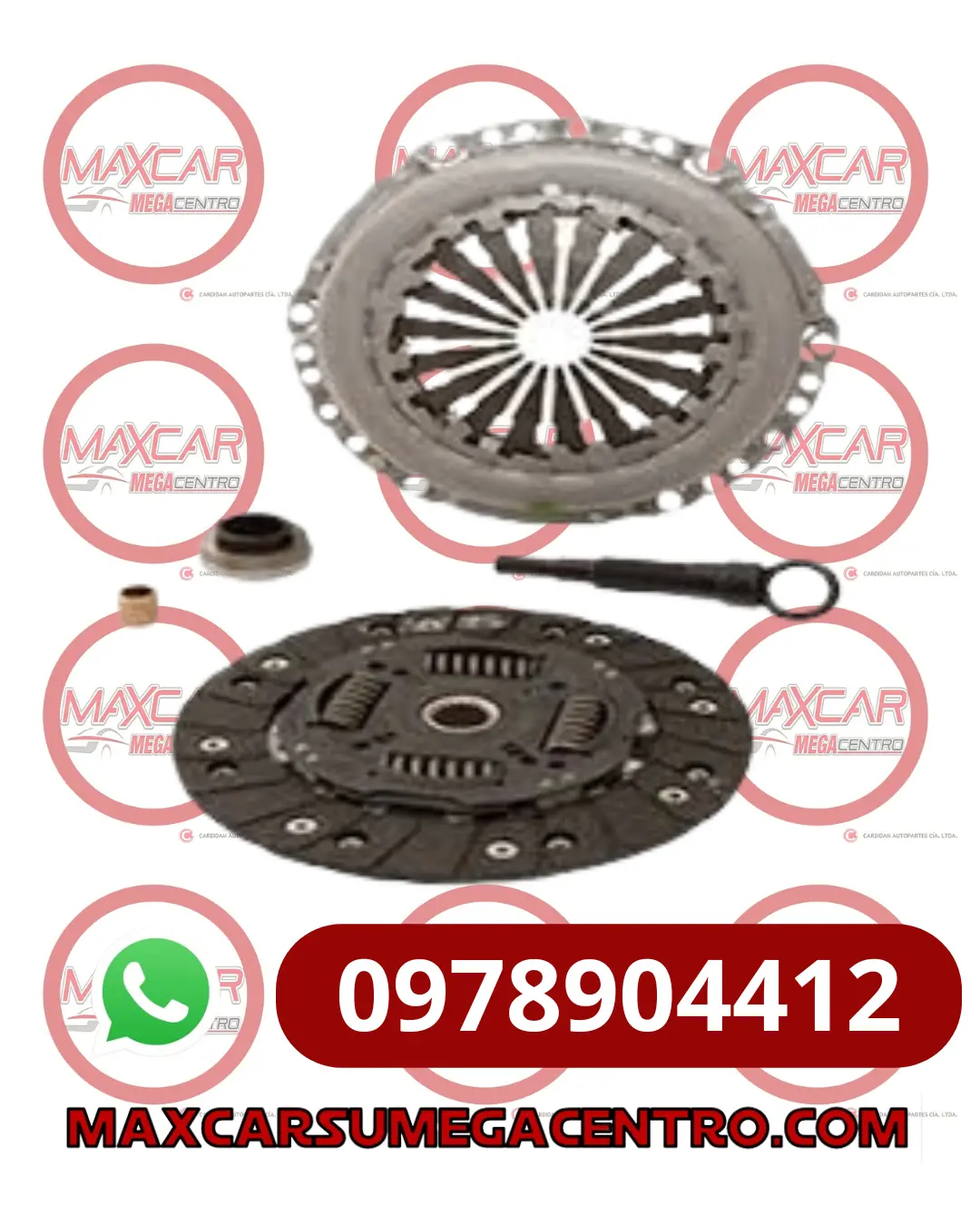 Ke.620320900 Kit Embrague Luk Peugeot 301 13- Peugeot 207 10-11 Citroen Celysee (Gasolina) 1