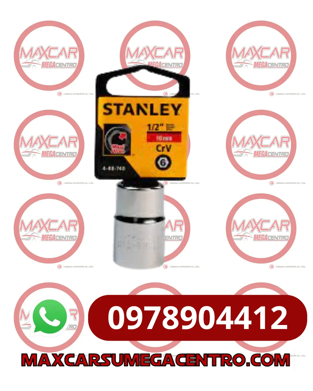 H.1/218 Dado Stanley 1/2 18Mm 6Lados 488740 1