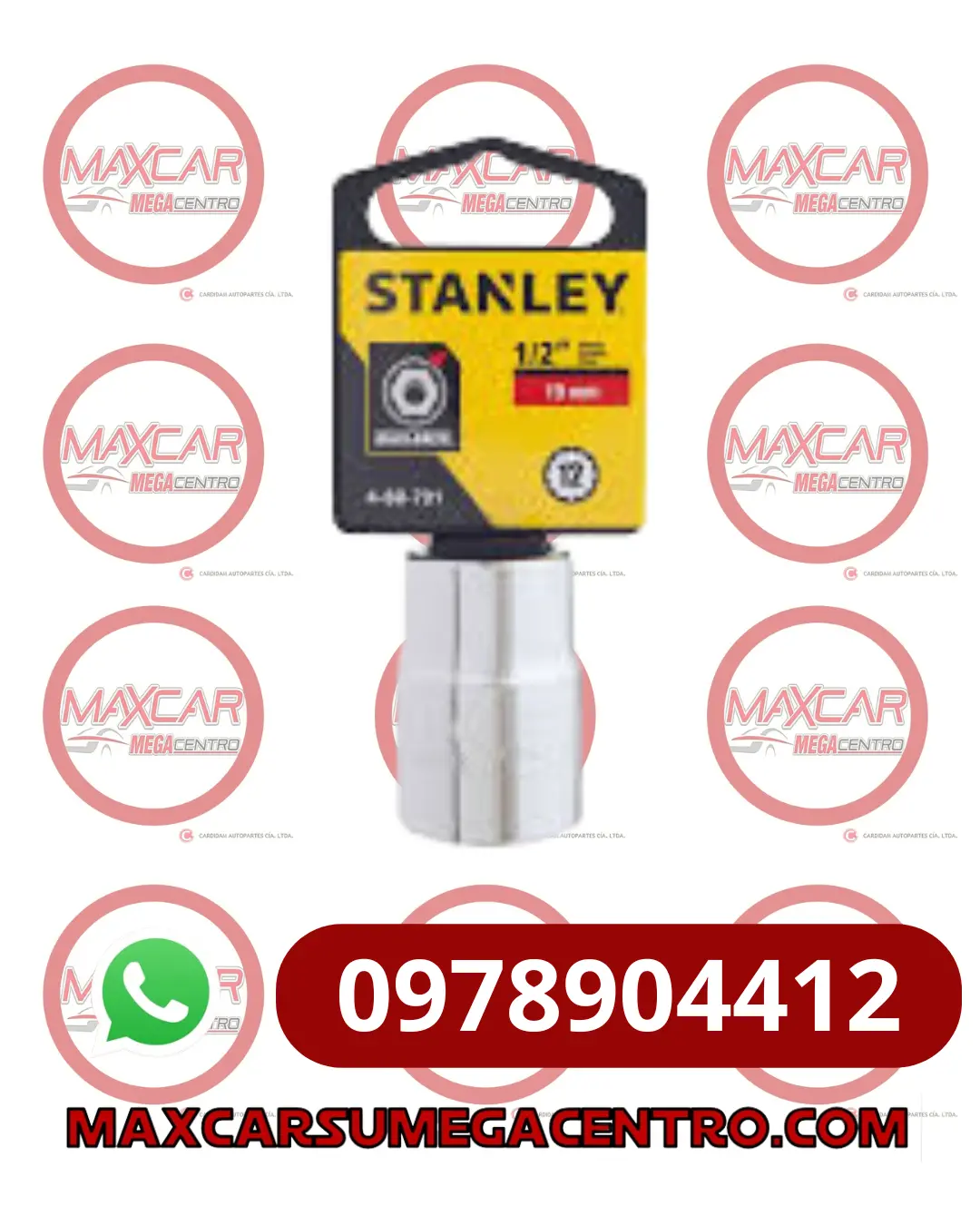 H.1/219 Dado Stanley 1/2 19Mm 12Lados 1