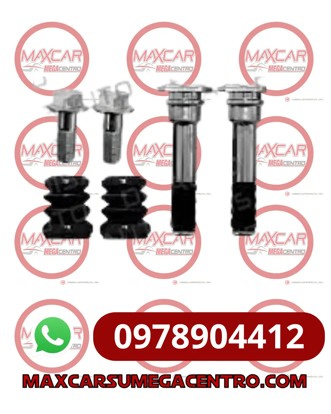 Pmo.242878 Pernos Mordaza Tw Mazda Mz Bt50 (Pernos) (1045.4) 1