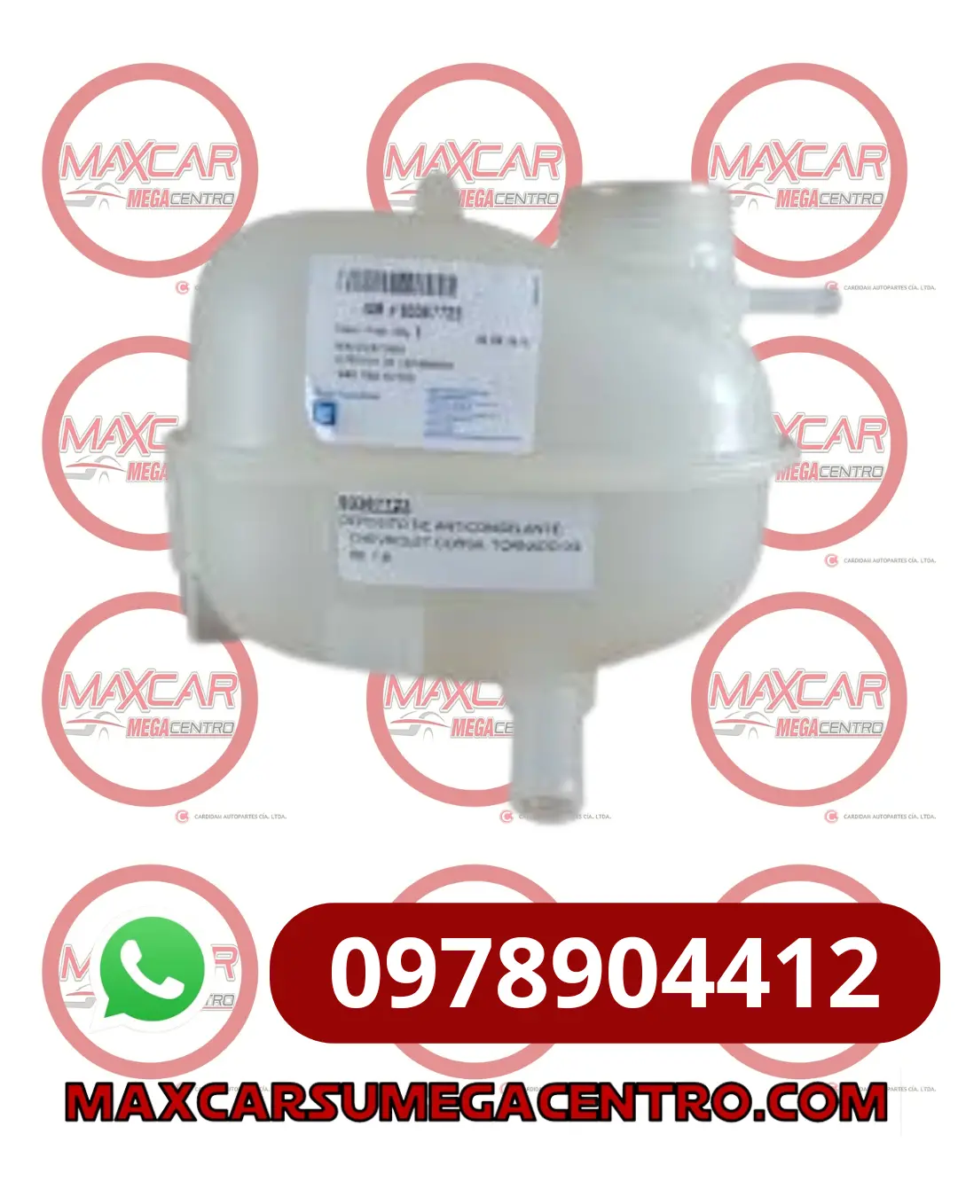 Res.93367723 Reservorio Radiador Gm 93367723 Corsa Evolution 1.4 1.8 (1106.14) 1