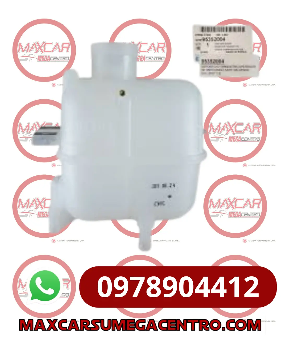 Res.95352004 Reservorio Radiador Oem 42657759 Spark Gt 11-/Beat (1106.23) 1