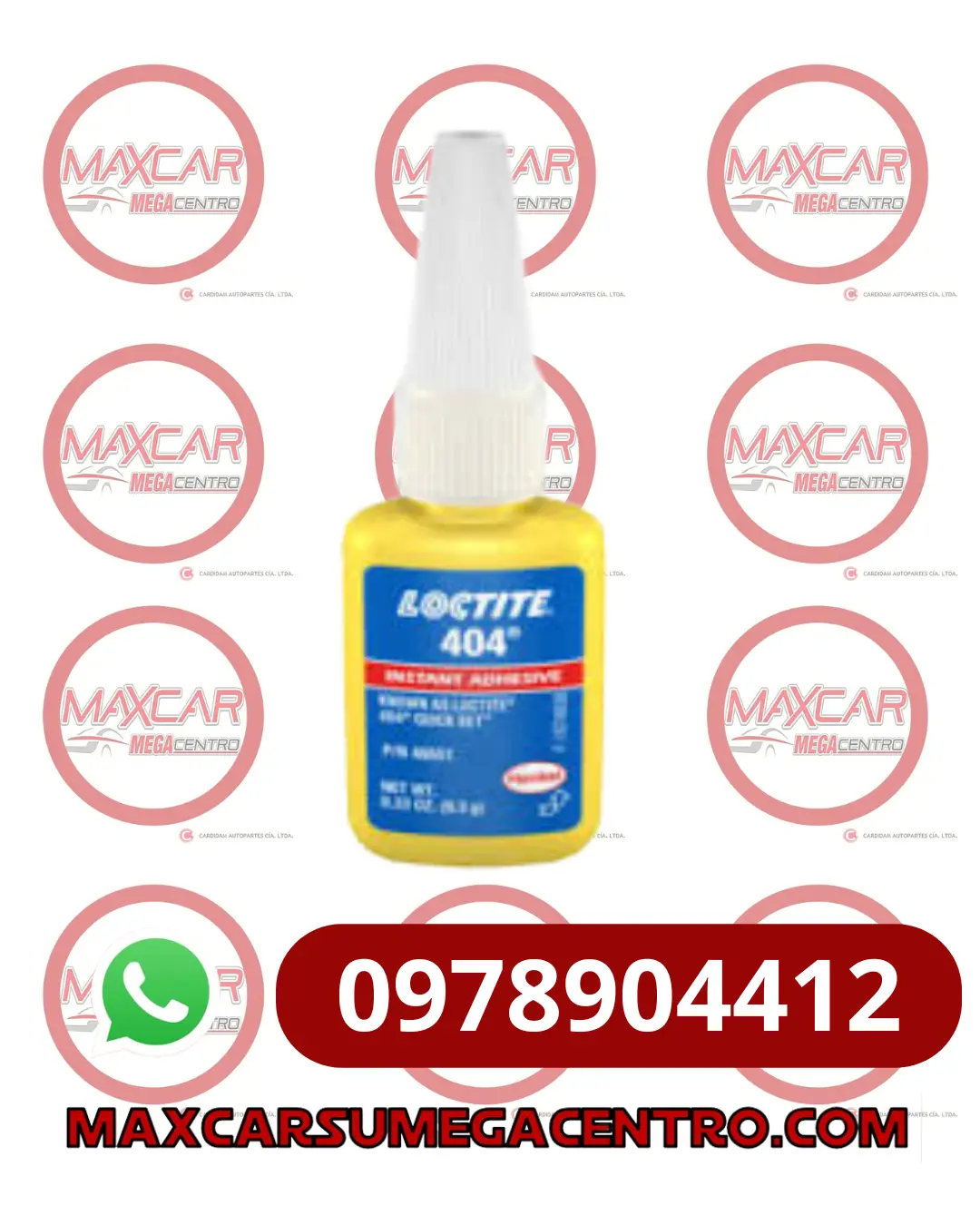 Loctite 404 Quick Set 1/3 Oz Pega Orings 1