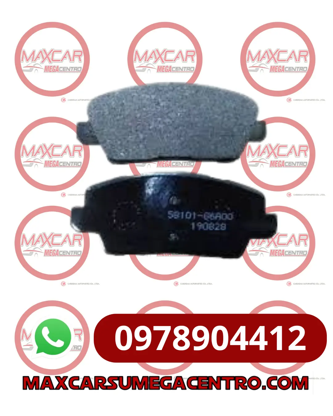 Pf.Sp1982 Pastilla Freno High Power D58101g6a00 Picanto Gt 18- (Hpbpa0022) 1