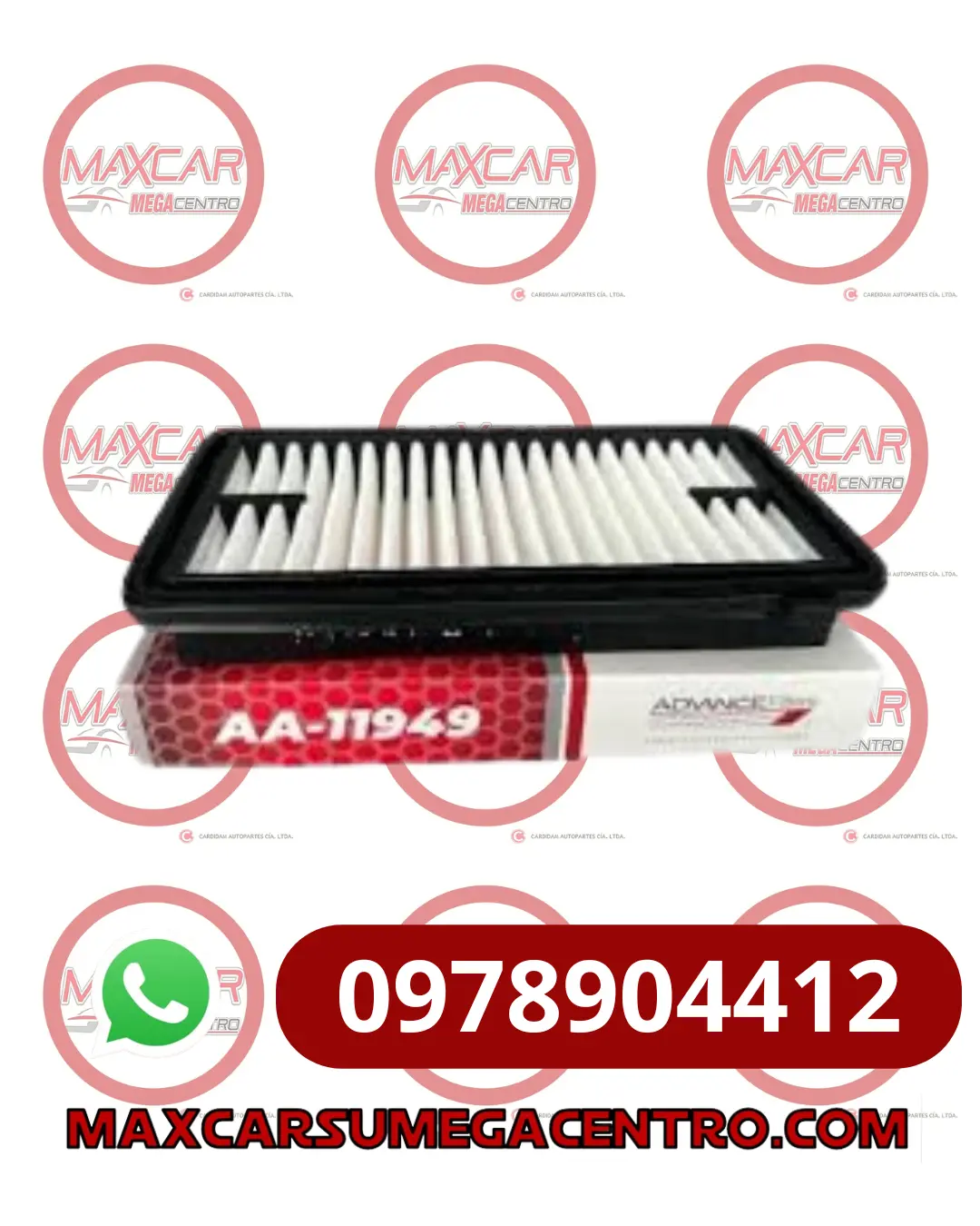 F.Aa11949 Filtro Aire Advance Toyota Agya 1.2L 1