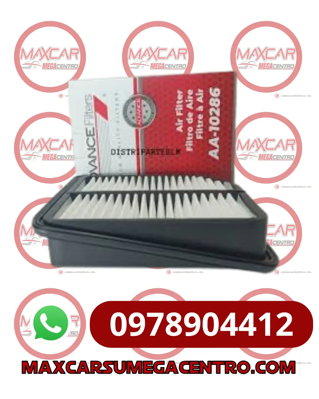F.Aa10286 Filtro Aire Advance Vitara Sz 2.0 2.7 1