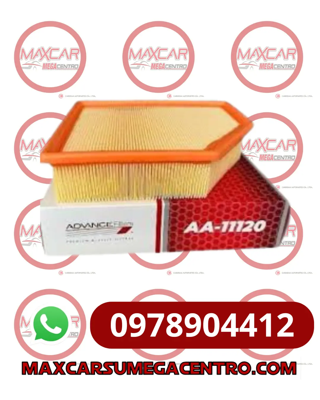 F.Aa11120 Filtro Aire Advance Sinotruk U70 1.5T, Vgv U70b 1.5T 1