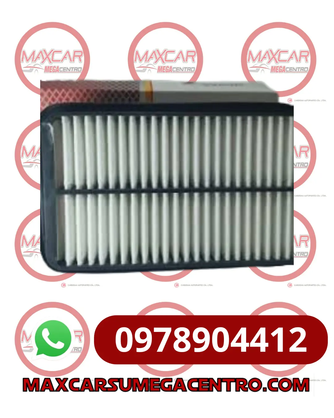 F.Aa25040  Filtro Aire Advance Xtrail 2014 Qashqai Koleos (A61480 Mk25040) 1
