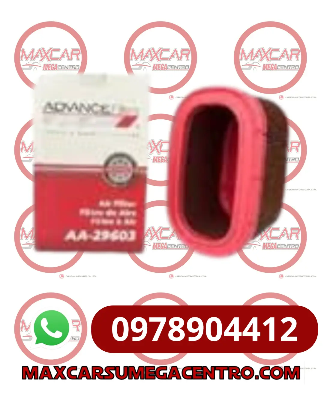 F.Aa29603 Filtro Aire Advance Jmc Carrying Plus 24- (110923009) 1