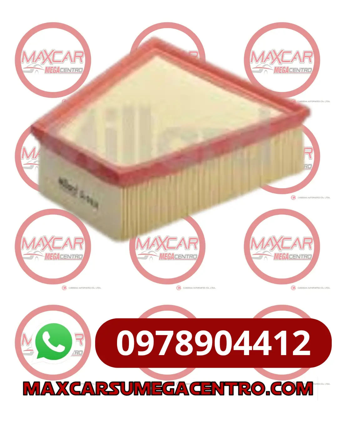 F.Aa708 Filtro Aire Advance Vw Gol 10-11 Skoda Fabia Trapecio Vw Voyage 14-16 (Mk9431) 1