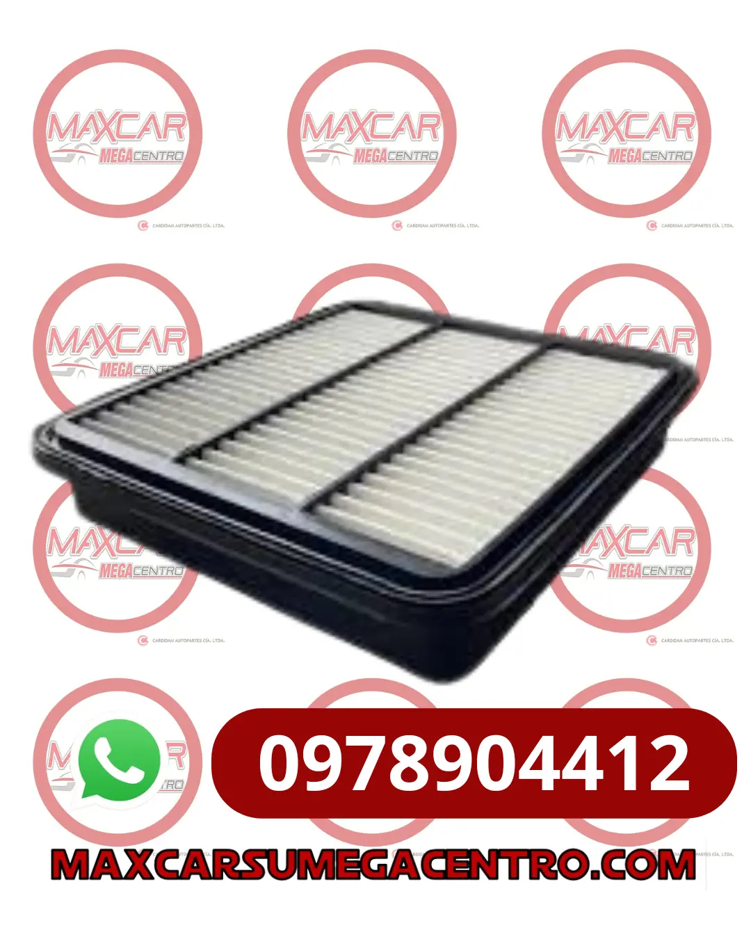 F.Aa9109 Filtro Aire Advance Chery Tiggo 2.4 05-11 Cross V5 1