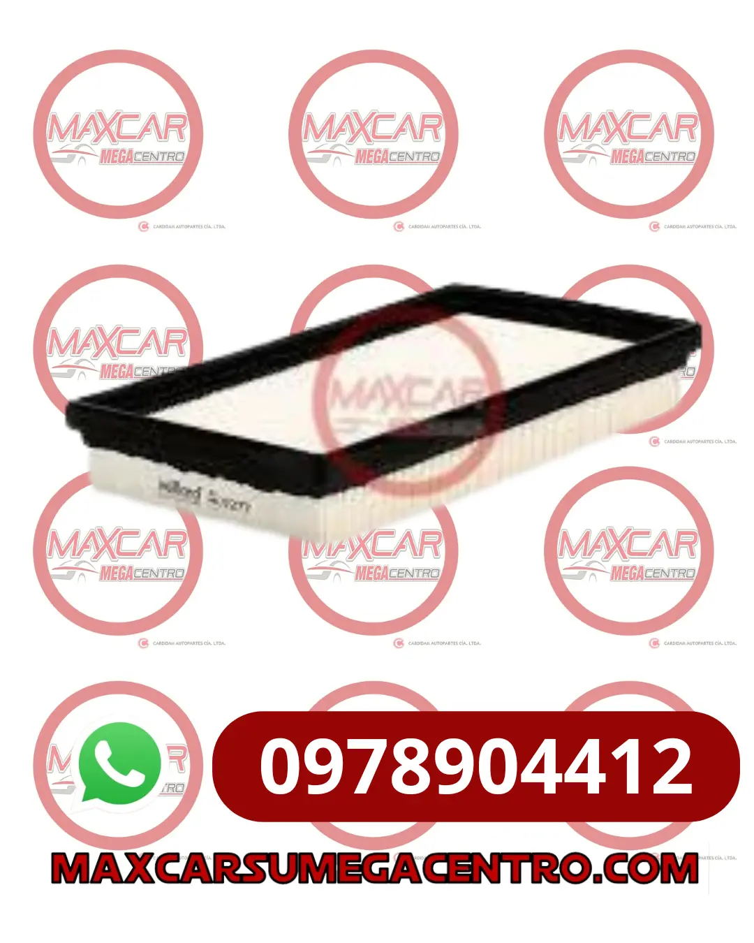 F.Aa9277 Filtro Aire Advance Aa9277 Rio Stylus Ok30c13z40a (Mk9277) 1