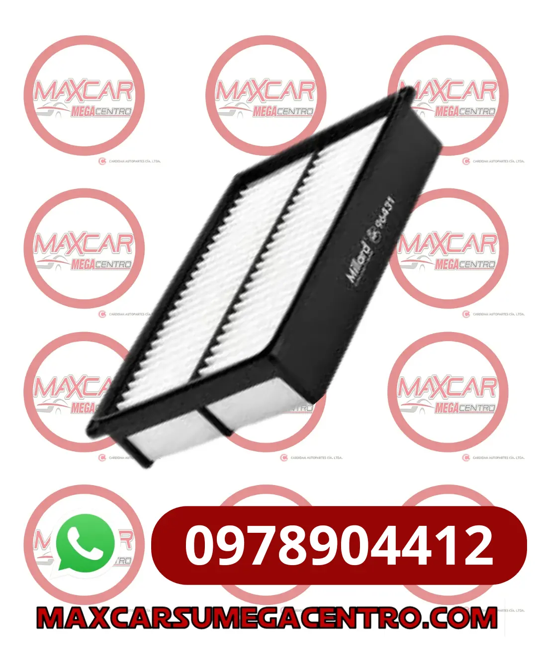 F.Aa9898 Filtro Aire Advance Mz 3 Mz 5 2.0 (Mk96431)(A1768) 1