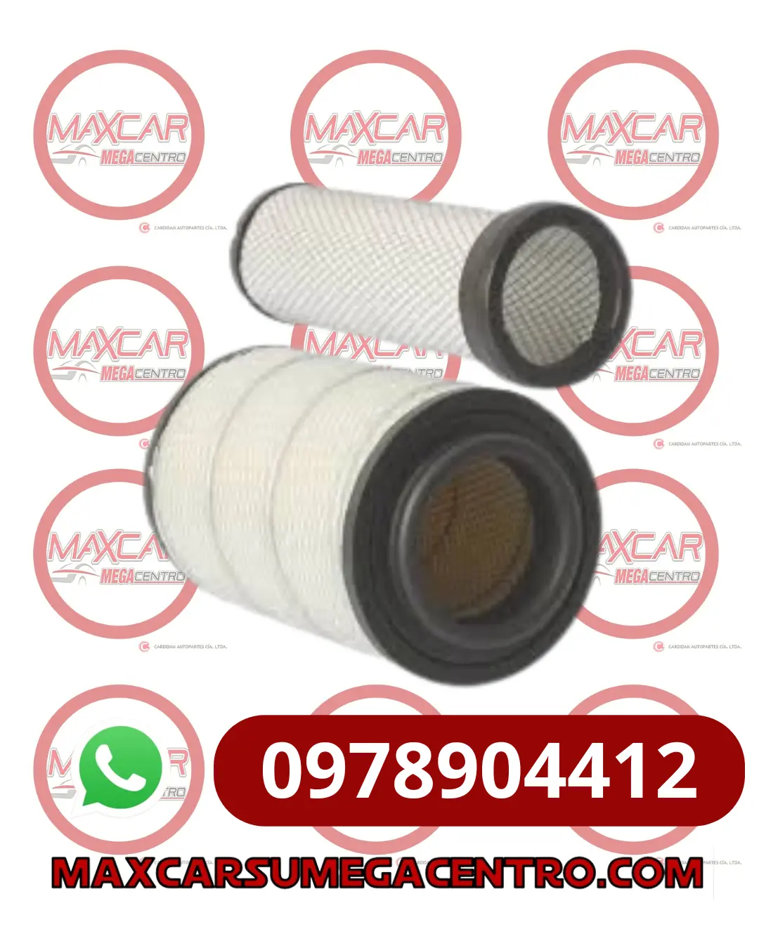 F.Aak105 Filtro Aire Advance Set (Aa1324+Aa1326) Hino Fc 1