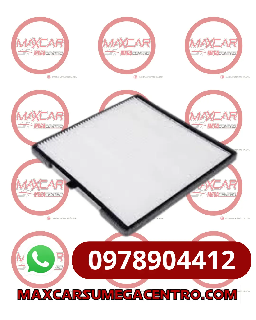 F.Ac2808 Filtro A/C Advance I10 Grand I10 Picanto Spark (Mc94242) (97133-07000) 1
