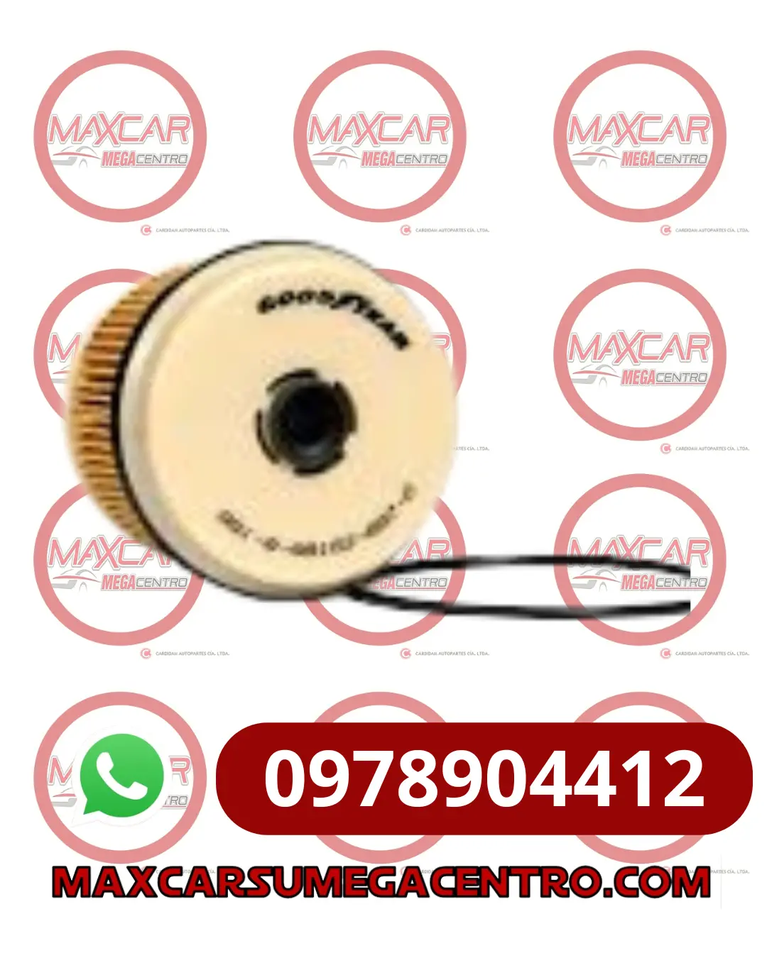 F.Afe1509 Filtro Combustible Advance Nmr (Mf28275 Ef1509) 1