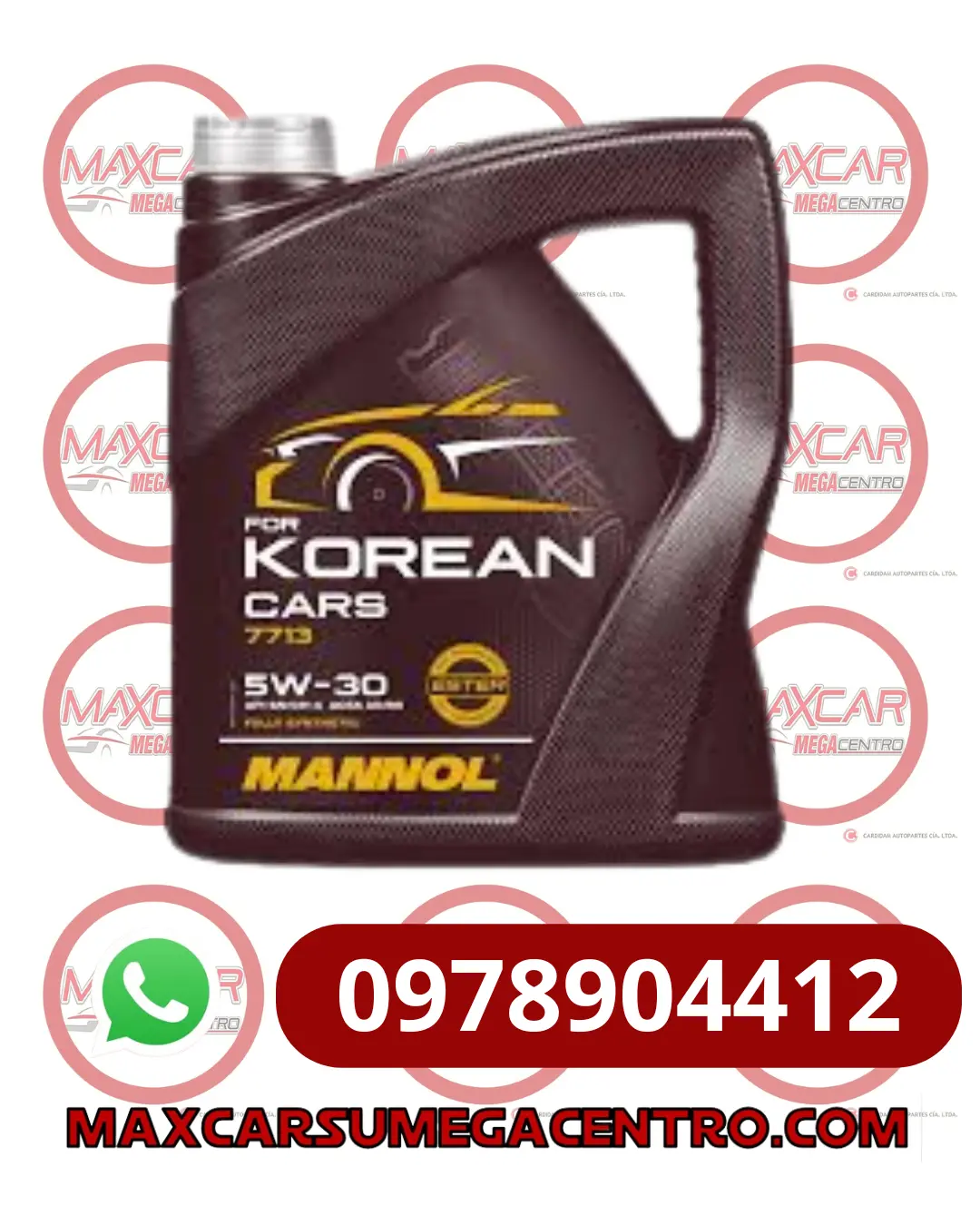 L.5W30 Mannol Korean Cars Hyundai Kia O.E.M Galon 5W30 4/1 7713 1