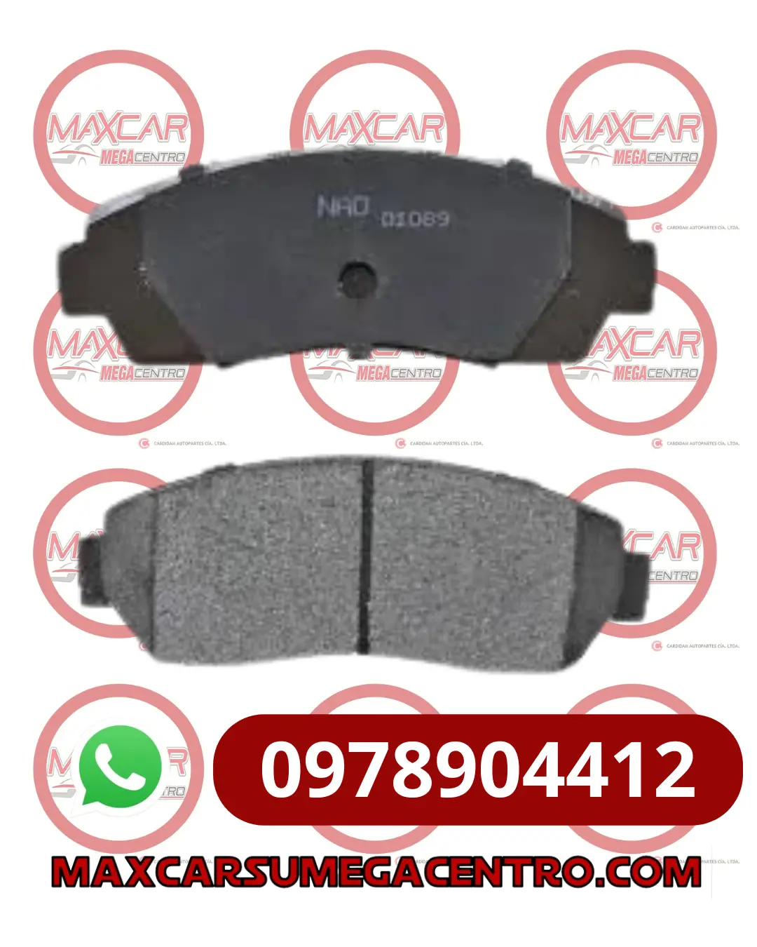 Pf.D1089 Pastilla Freno Daichi Gw Haval H5 Turbo H6/Honda Crv Del/ Changan Cs75 Dfsk Ax7 (Hpbpa0091) 1