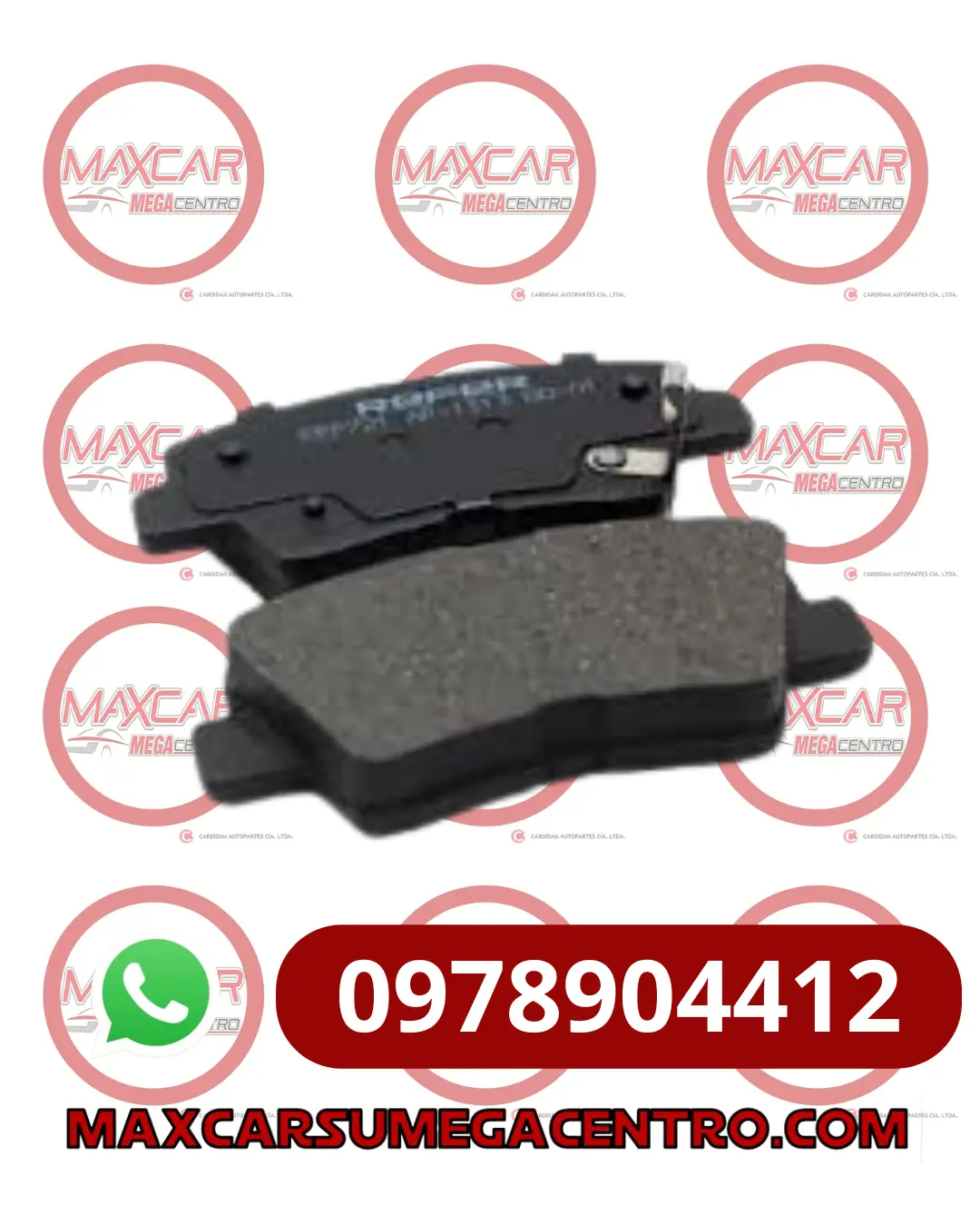 Pf.D1313 Pastilla Freno Pos Daichi D1848-8428 Tucson Tl 2.0 16-21 Sportage Gt 2.0 16-21 Soul Accent 1