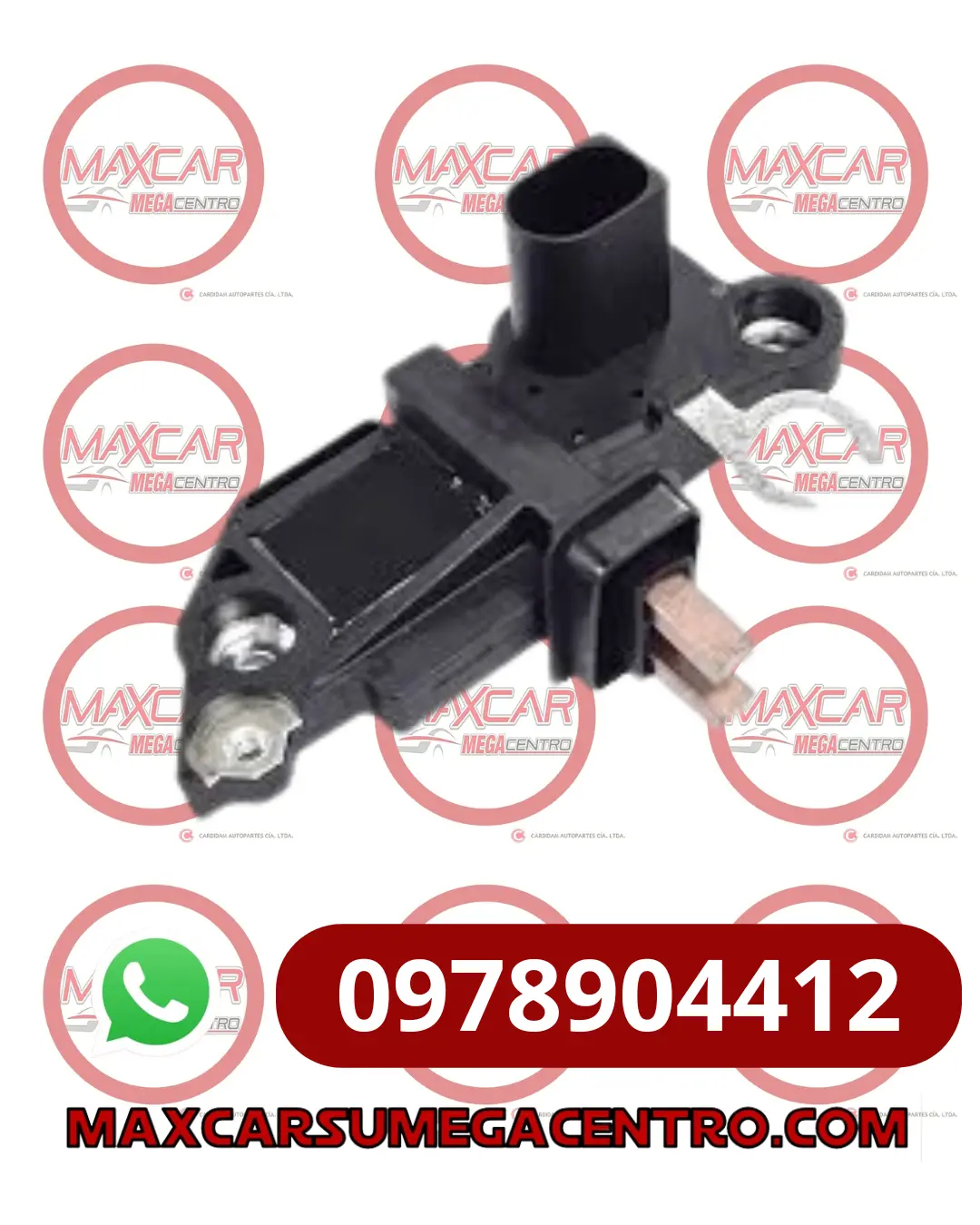 Reg.Ga225 Regulador Alternador Gaus Vw 12V 2P Vw Gol/Golf/Renault 1