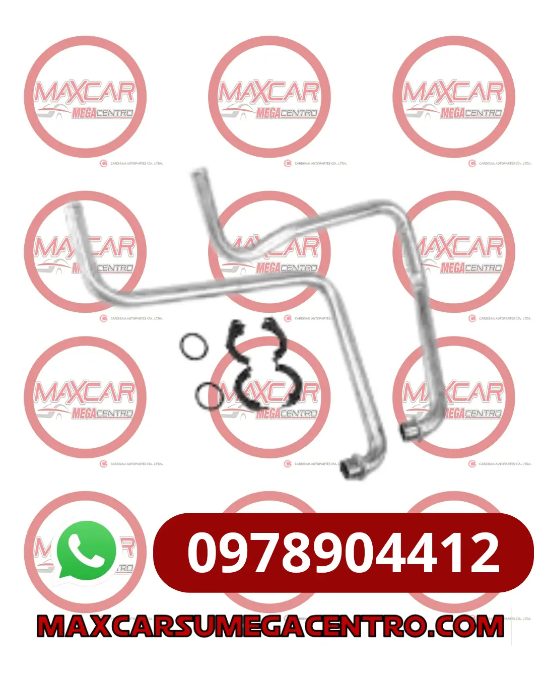 Man.94524458 Caneria Radiador Calefaccion Gm Spark Gt  Beat 1