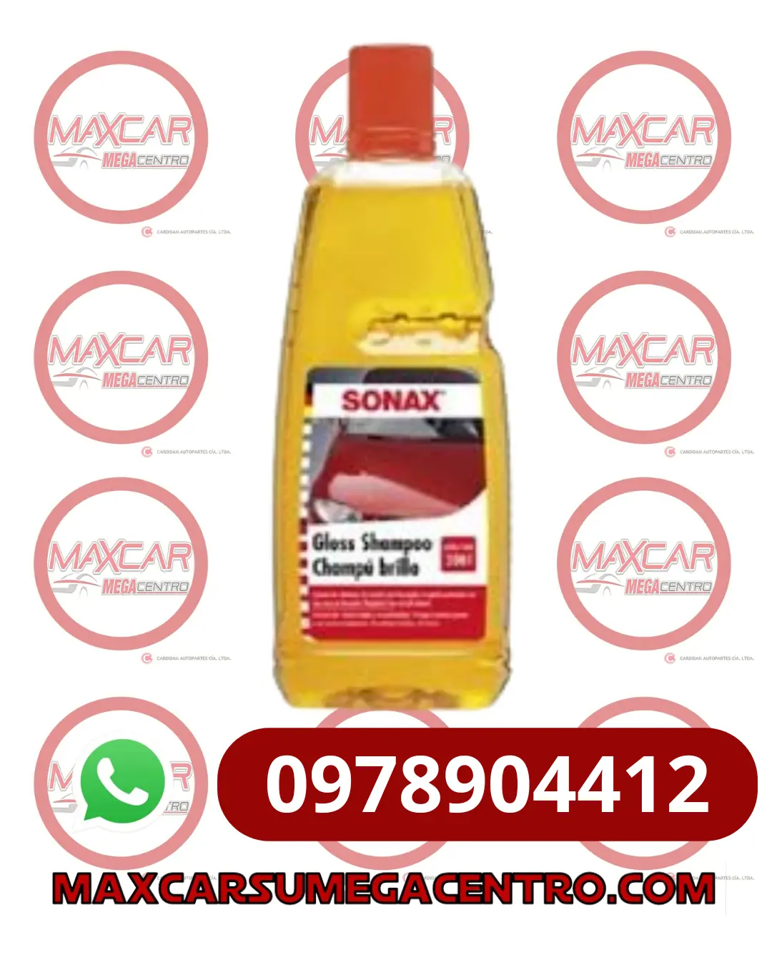 Lim.S314300 Sonax Shampoo Concentrado Litro 1