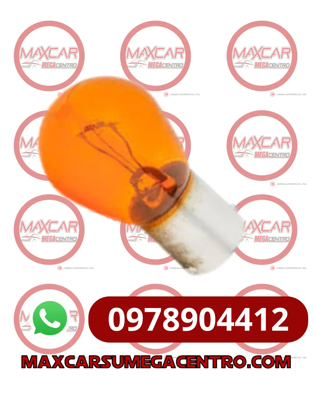Far.7510 Foco Osram 24V 1Pt Ambar 1