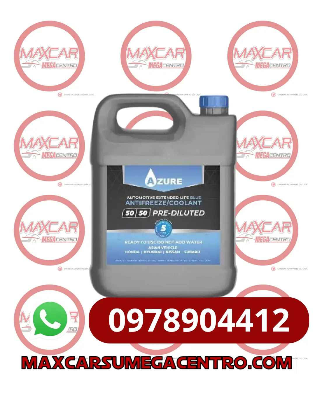 Ref.Az Azure Refrigerante Azul Naps 50/50 6621 1