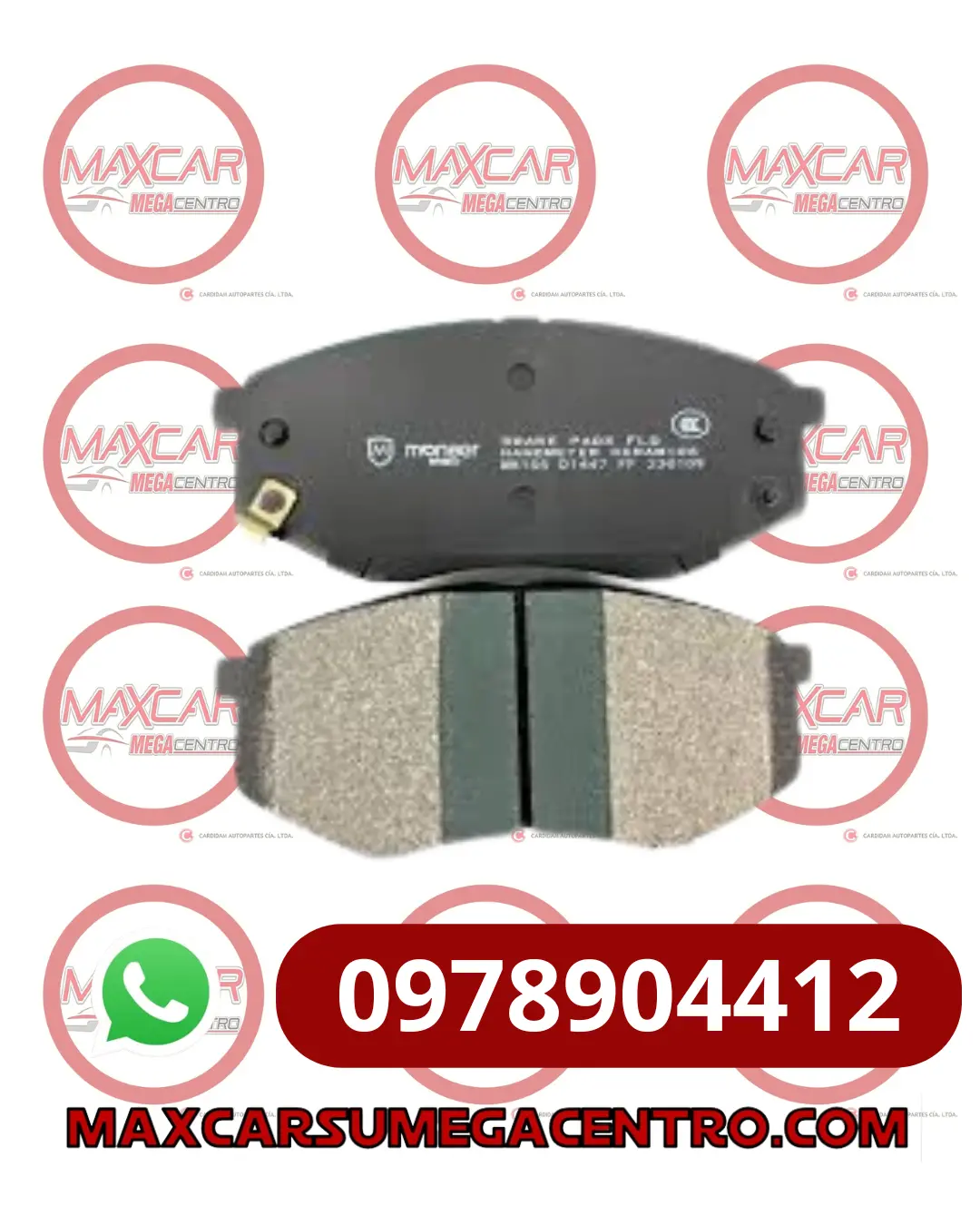 Pf.D1447 Pastilla Freno Bosch Tucson Ix 09-10 Sportage R Cerato Forte 08- Ceramica (F03b075782) 1