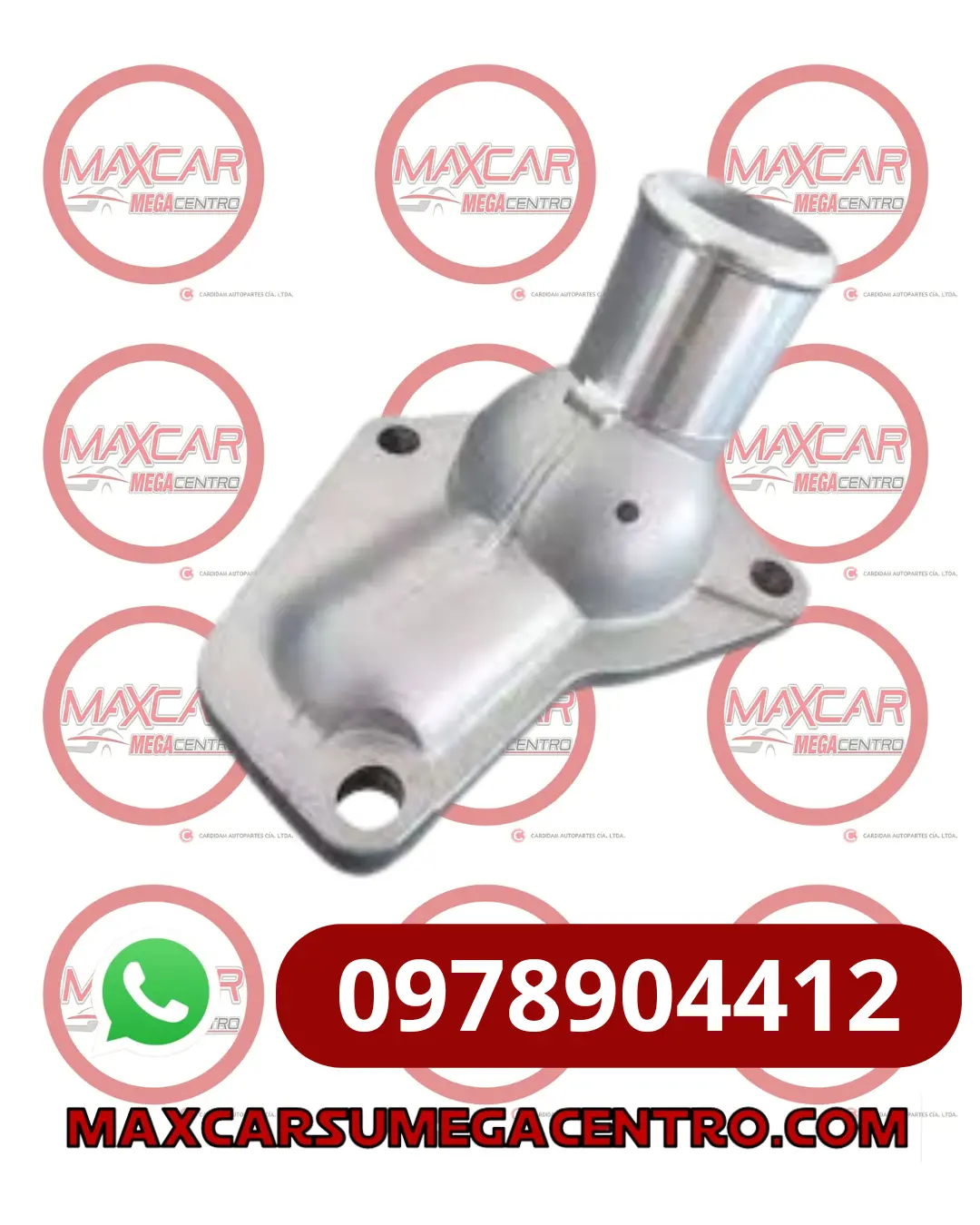Ter.16321-75020 Toma Agua Termostato Cworks Toy Hilux 2.7 2Trfe 15-20 (Entrada) 1