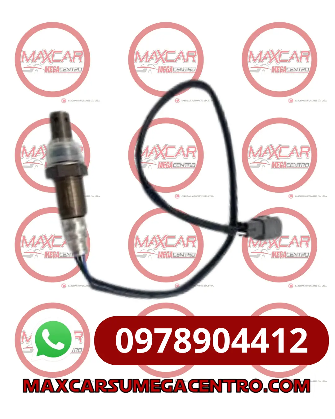 Sox.89465-0K010 Sensor Oxigeno Genuine Toy Hilux 2.7 2Tr-Fe 06 - 4 Pines 1