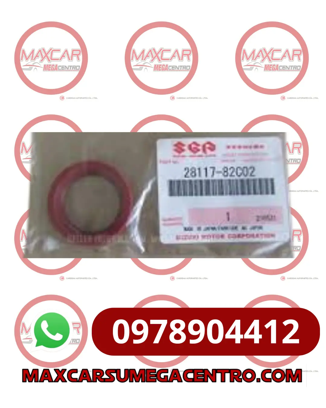 Boc.28117-82C02 Bocin Base Palanca Genuine Vitara Sz 2.0 J20a 08 - 1