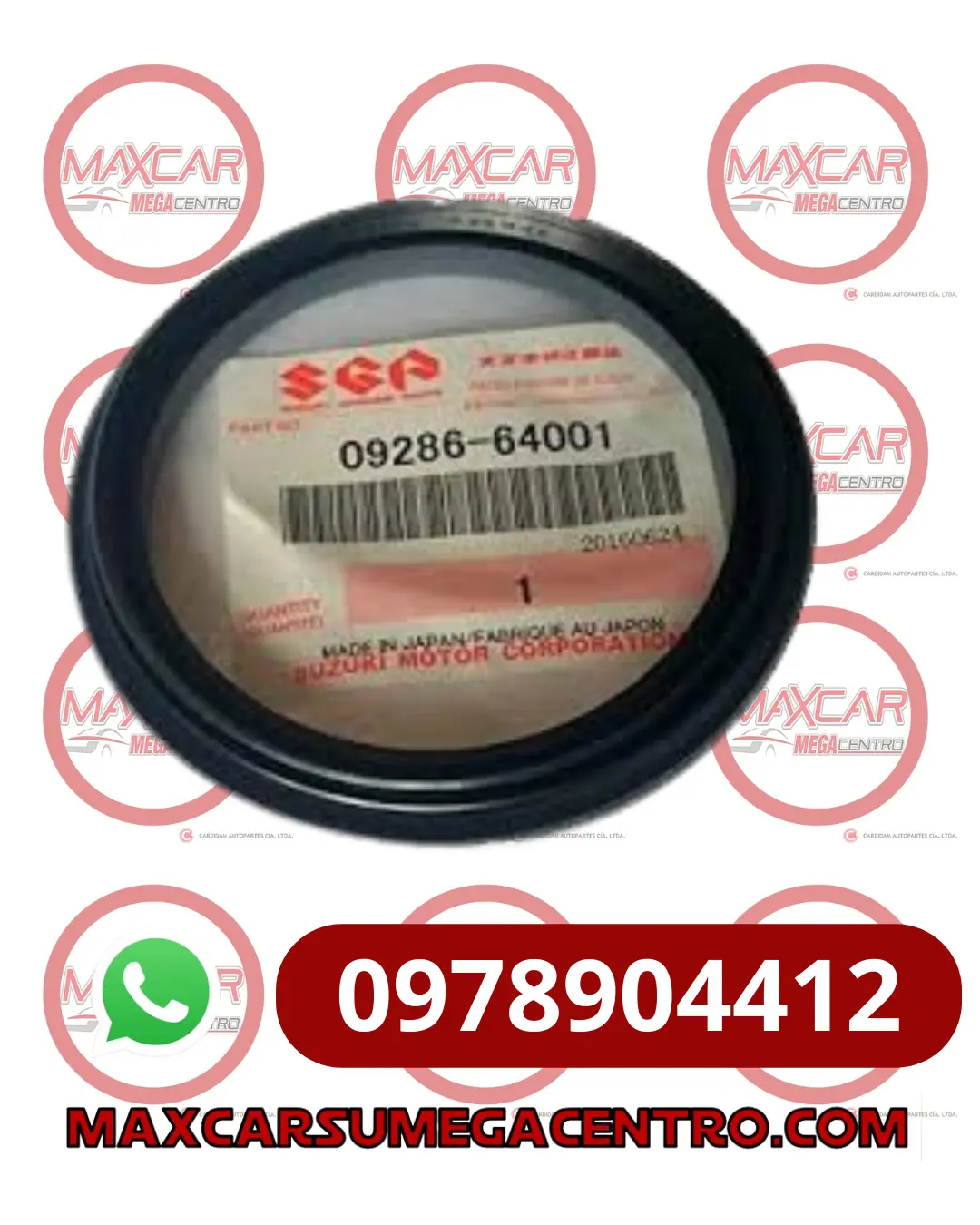 R.64827 Retenedor Rda Genuine Pos 09286-64001 Grand Vitara 1.6 4X4 99 - 64X82x7 1