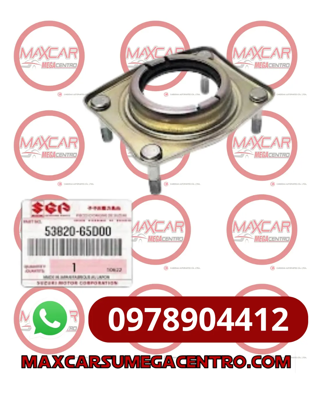 R.40802318 Retenedor Rda Pos Genuine 53820-65D00 Grand Vitara 40X80x23x18 1