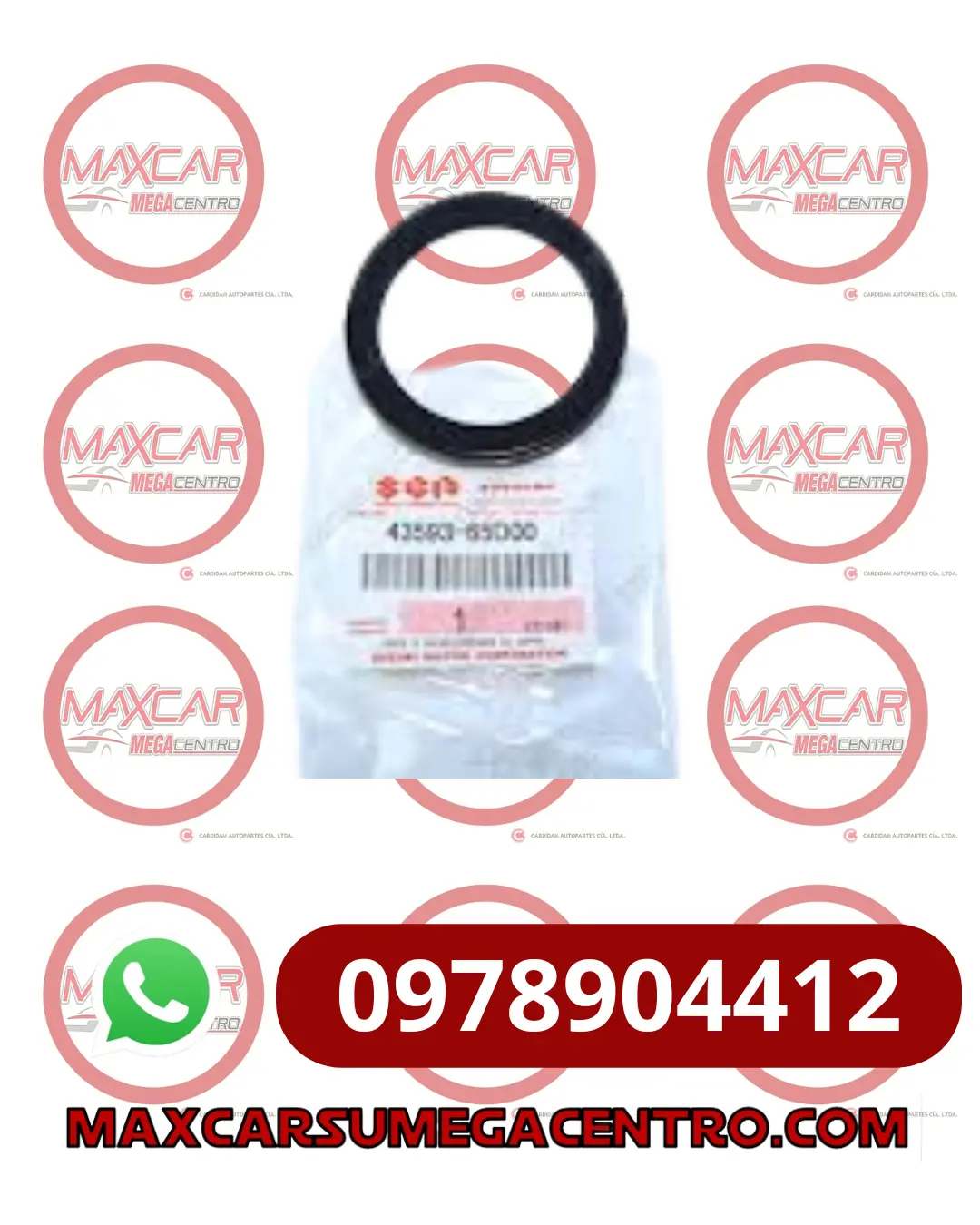 R.51643 Retenedor Rda Pos Genuine 43593-65D00 Grand Vitara J20 2.0 99 - Pos C/Felpa(51X64x3) 1