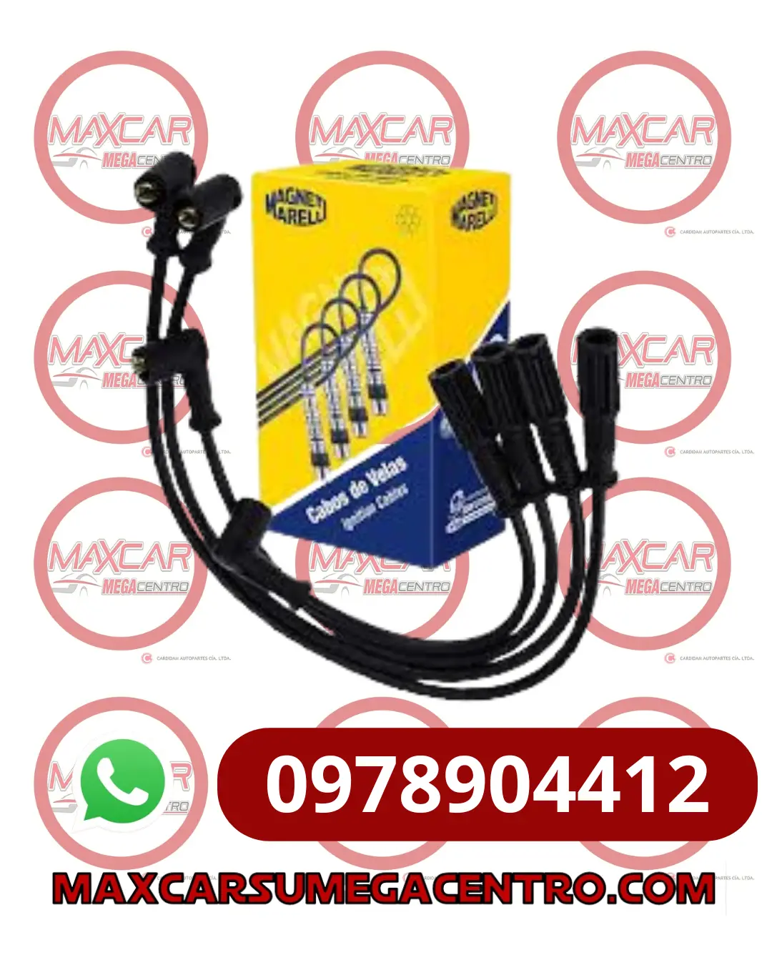 Cb.Cvmt4202 Cable Bujias Magneti Fiat Uno 1