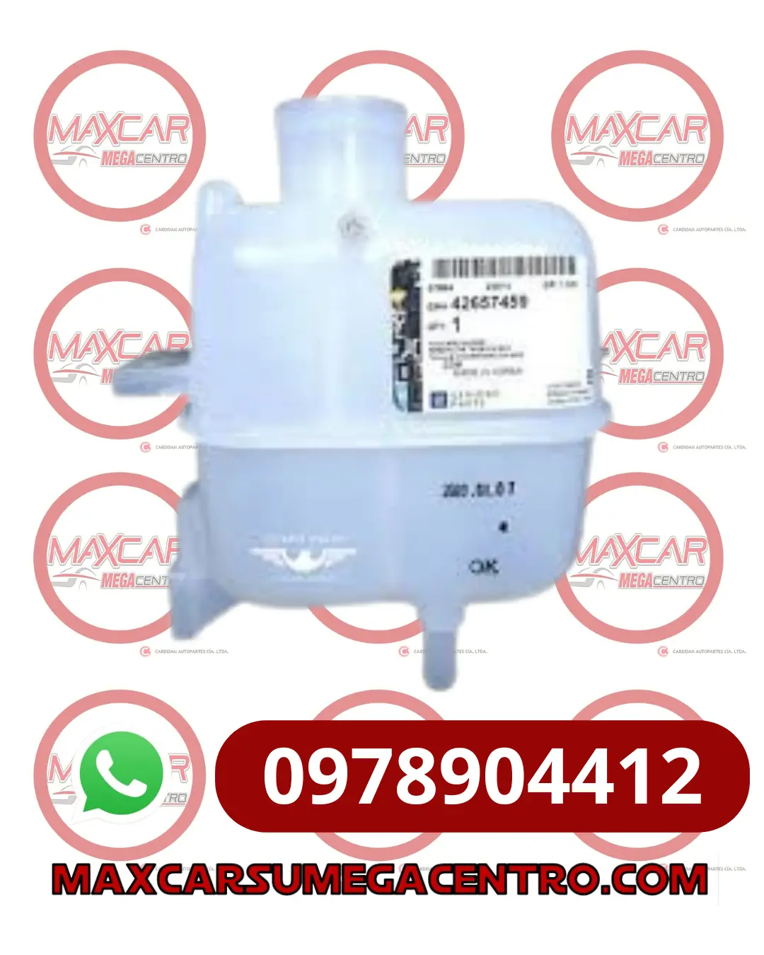 Res.42657459 Reservorio Radiador Gm Spark Gt Beat 1