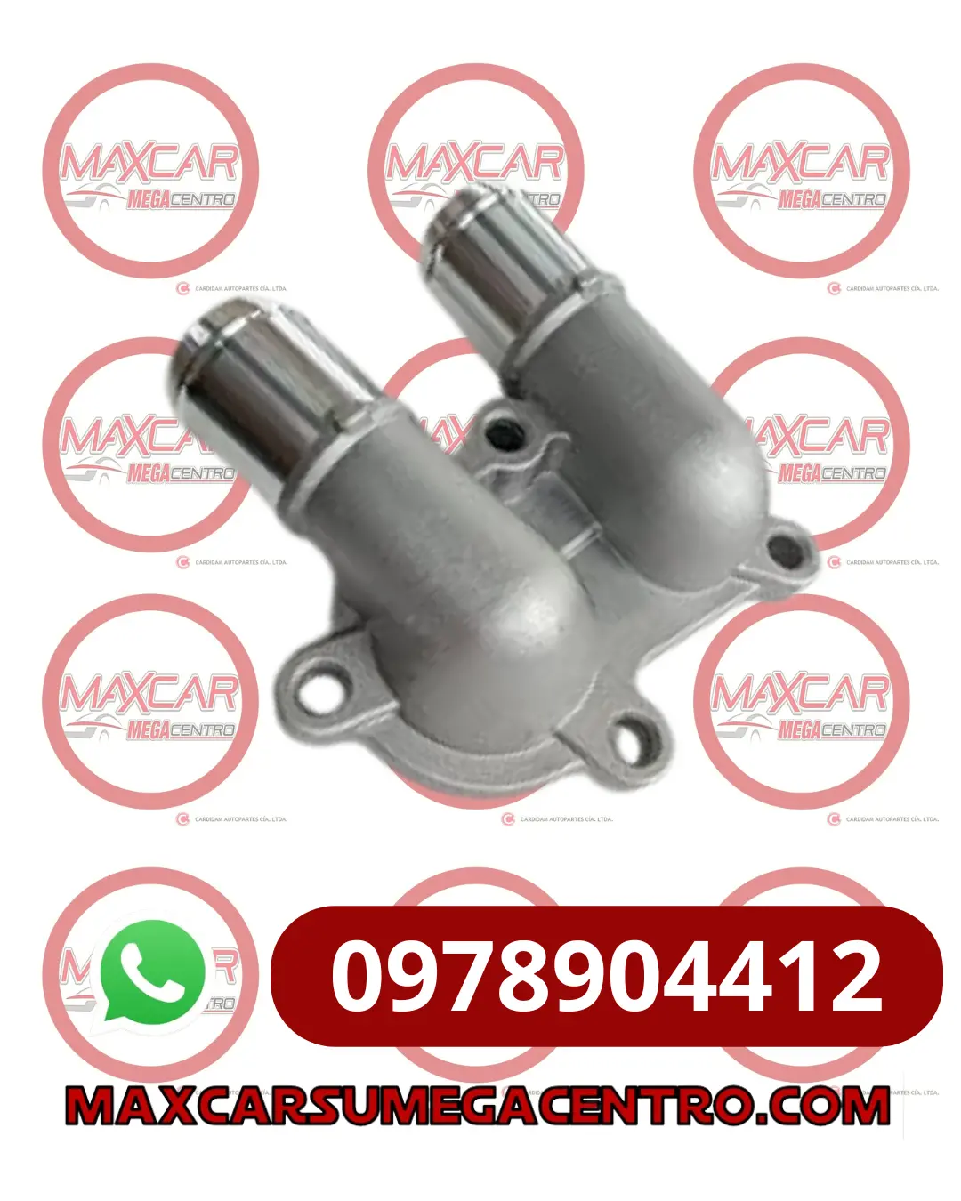 Ter.25611-26100 Toma Agua Termostato Mobis Doble Salida Verna Getz 1